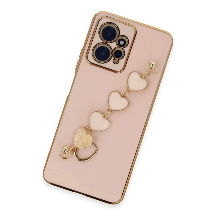 Mey İthalat®   Redmi Note 12 4G Kılıf Esila Silikon - Pudra