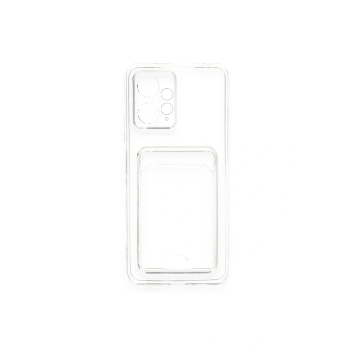 Mey İthalat®   Redmi Note 12 4G Kılıf Kart Şeffaf Silikon - Şeffaf