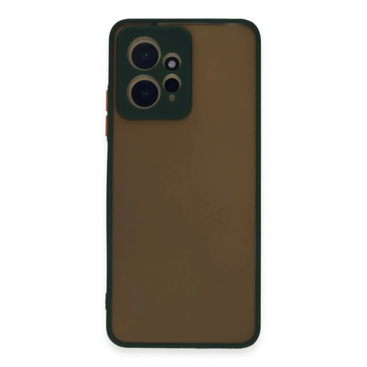 Mey İthalat®   Redmi Note 12 4G Kılıf Montreal Silikon Kapak - Yeşil