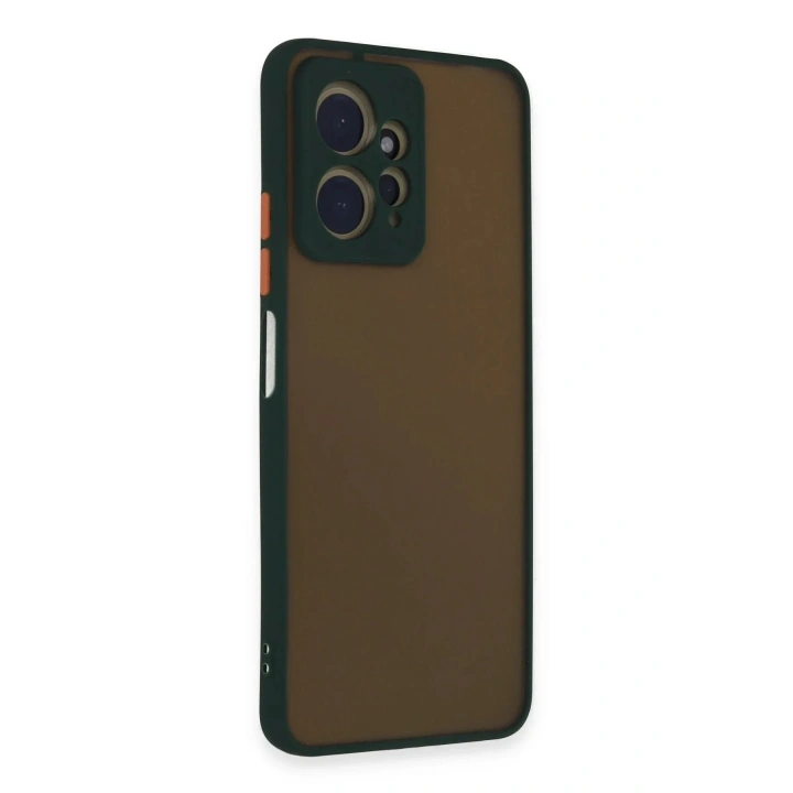 Mey İthalat®   Redmi Note 12 4G Kılıf Montreal Silikon Kapak - Yeşil