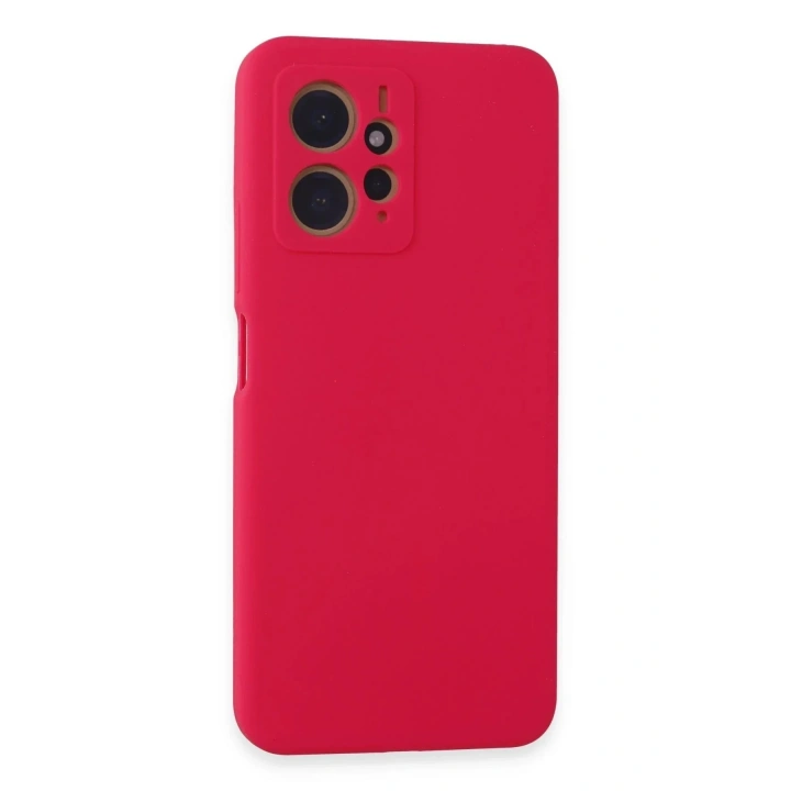Mey İthalat®   Redmi Note 12 4G Kılıf Nano içi Kadife Silikon - Pembe