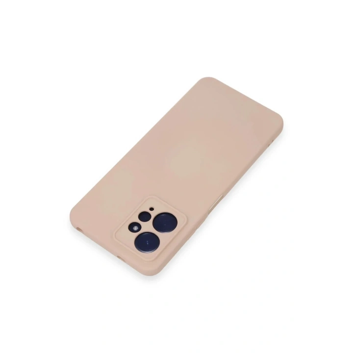 Mey İthalat®   Redmi Note 12 4G Kılıf Nano içi Kadife Silikon - Pudra