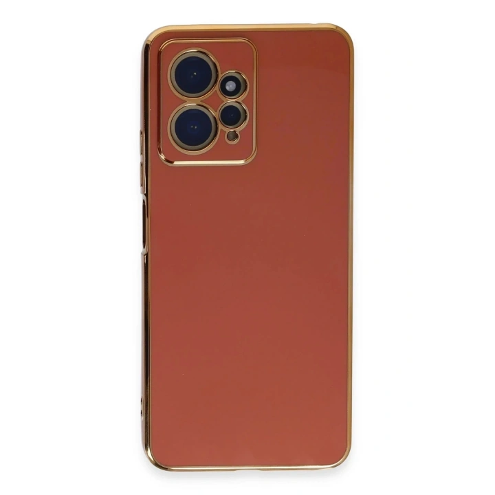 Mey İthalat®   Redmi Note 12 4G Kılıf Volet Silikon - Kırmızı