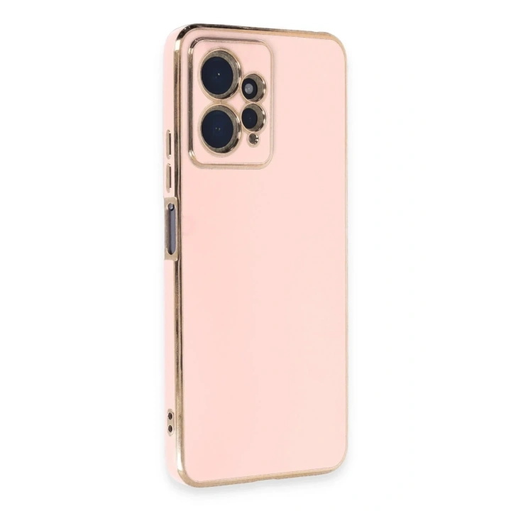 Mey İthalat®   Redmi Note 12 4G Kılıf Volet Silikon - Pembe