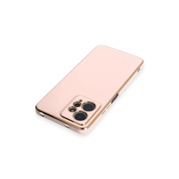 Mey İthalat®   Redmi Note 12 4G Kılıf Volet Silikon - Pembe