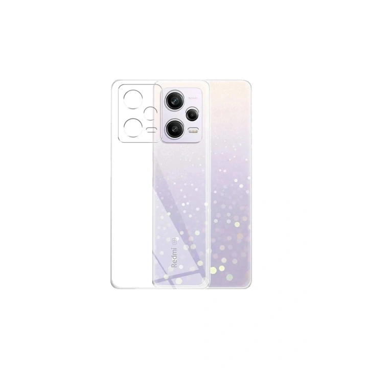 Mey İthalat®   Redmi Note 12 5G Kılıf Lüx Şeffaf Silikon