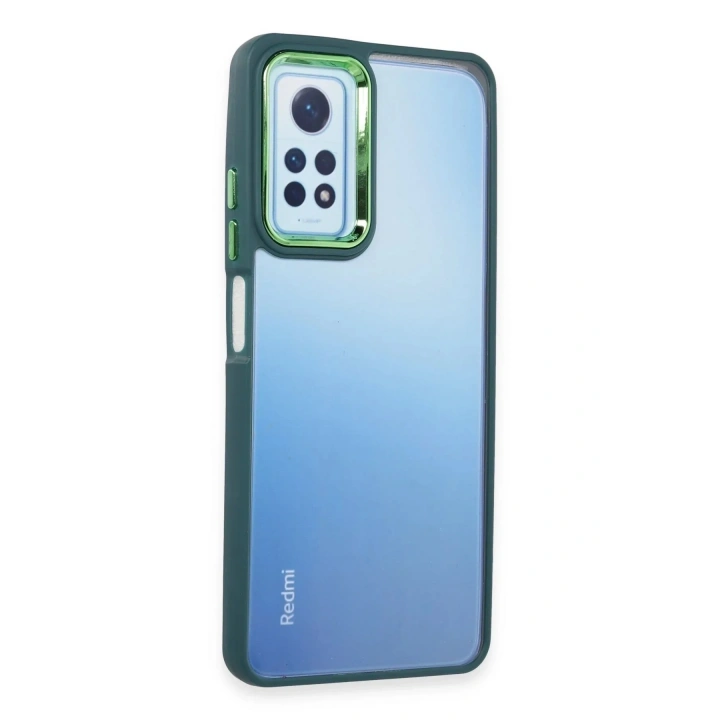 Mey İthalat®   Redmi Note 12 Pro 4G Kılıf Dora Kapak - Haki Yeşil