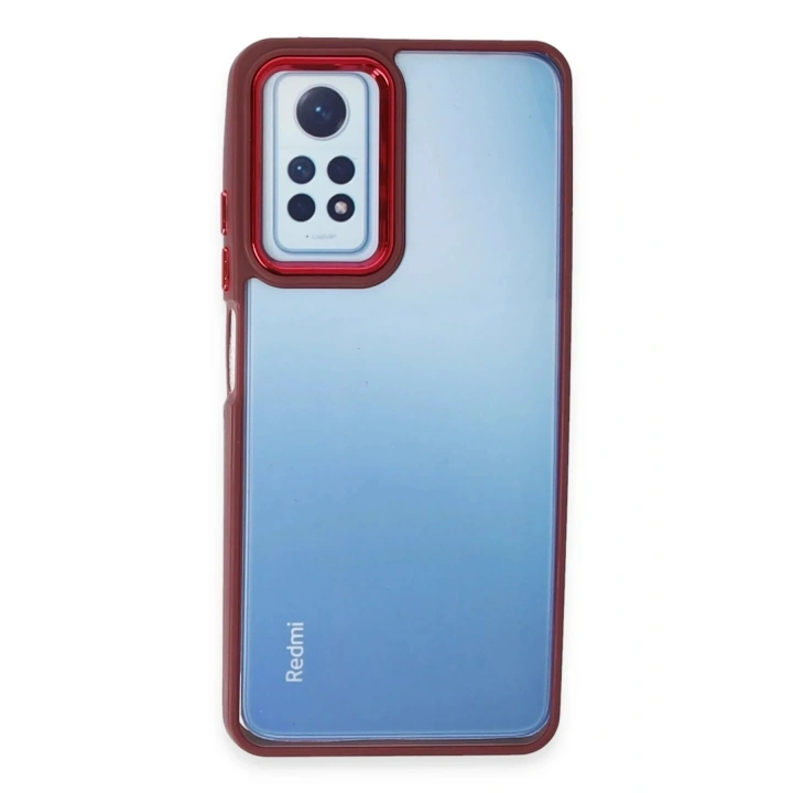 Mey İthalat®   Redmi Note 12 Pro 4G Kılıf Dora Kapak - Kırmızı