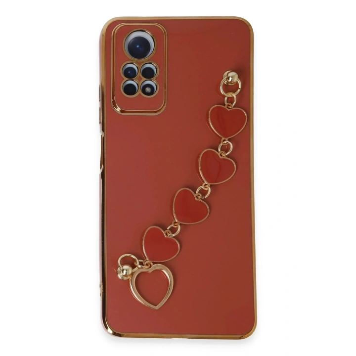 Mey İthalat®   Redmi Note 12 Pro 4G Kılıf Esila Silikon - Kırmızı