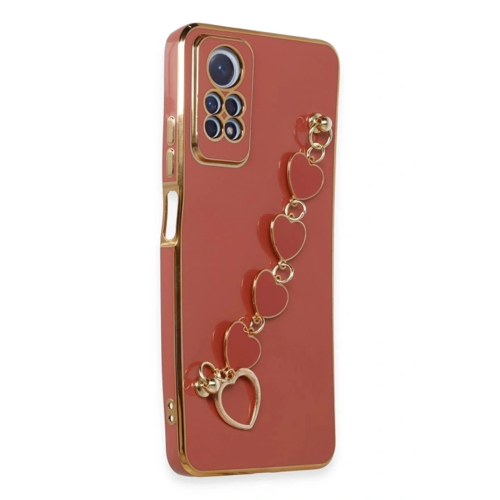 Mey İthalat®   Redmi Note 12 Pro 4G Kılıf Esila Silikon - Kırmızı