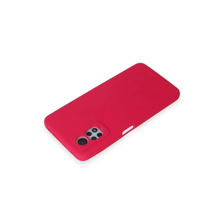 Mey İthalat®   Redmi Note 12 Pro 4G Kılıf Nano içi Kadife Silikon - Pembe