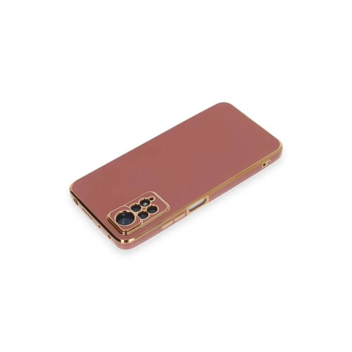 Mey İthalat®   Redmi Note 12 Pro 4G Kılıf Volet Silikon - Kırmızı