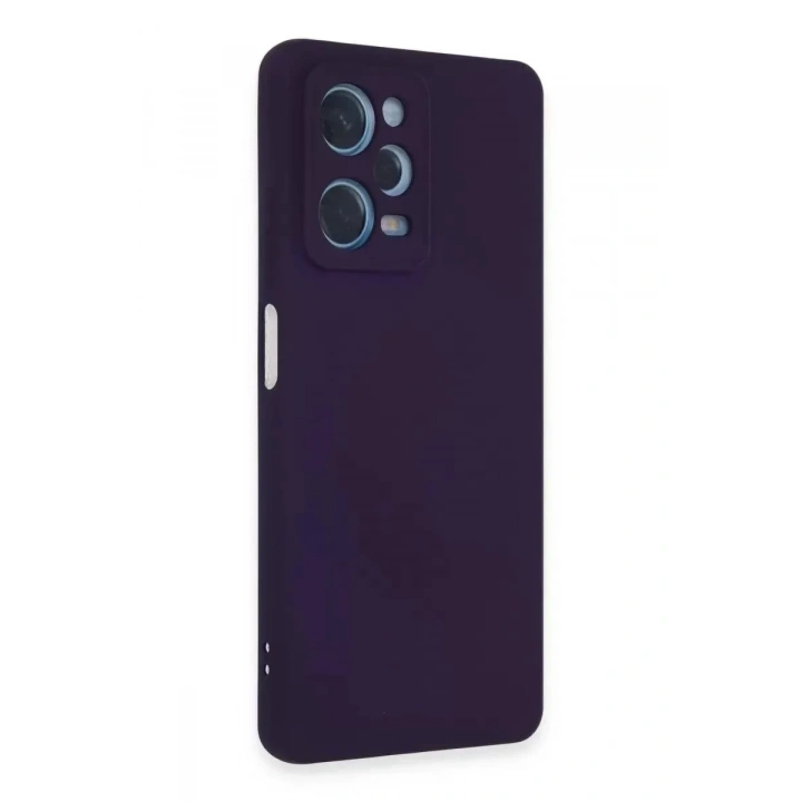 Mey İthalat®   Redmi Note 12 Pro 5G Kılıf Nano içi Kadife Silikon - Mor