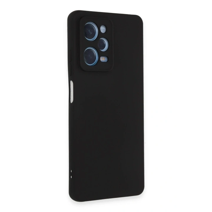 Mey İthalat®   Redmi Note 12 Pro 5G Kılıf Nano içi Kadife Silikon - Siyah