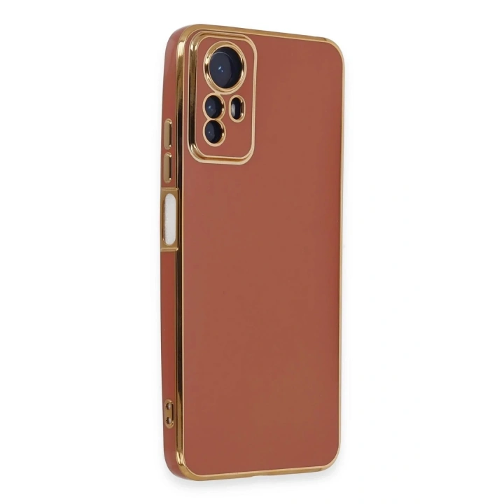 Mey İthalat®   Redmi Note 12S Kılıf Volet Silikon - Kırmızı