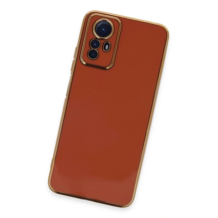 Mey İthalat®   Redmi Note 12S Kılıf Volet Silikon - Kırmızı
