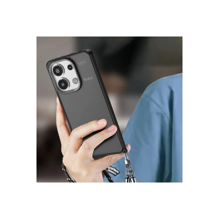 Mey İthalat®   Redmi Note 13 4G Kılıf Elegant Kapak - Siyah
