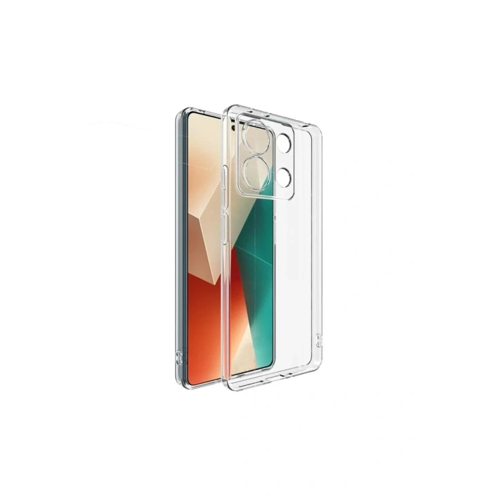 Mey İthalat®   Redmi Note 13 4G Kılıf Lüx Şeffaf Silikon