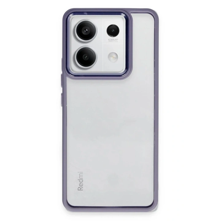 Mey İthalat®   Redmi Note 13 4G Kılıf Power Silikon - Lila