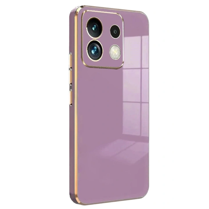 Mey İthalat®   Redmi Note 13 5G Kılıf Volet Silikon - Mor