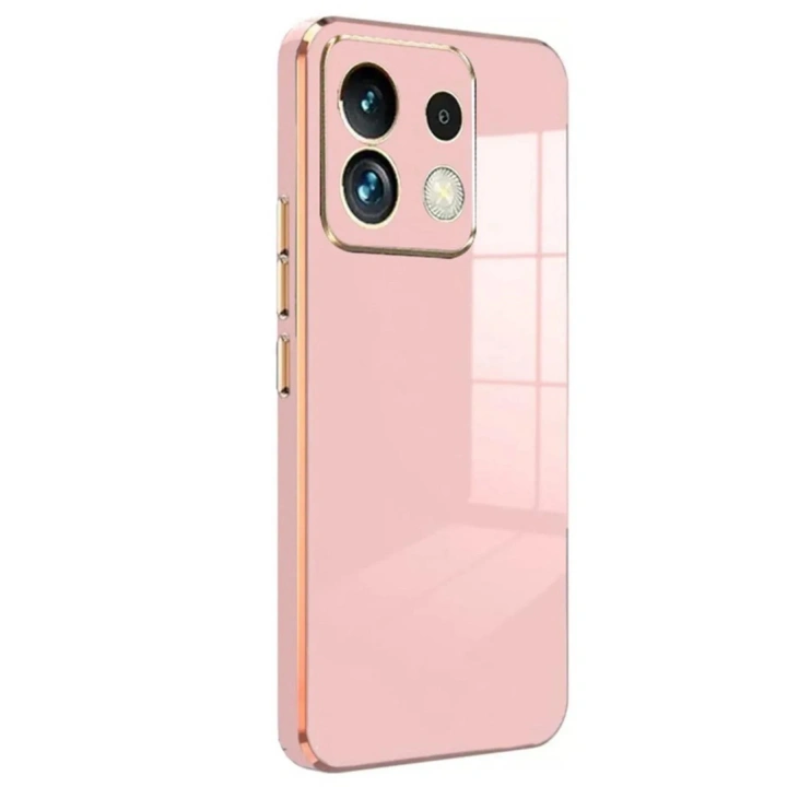Mey İthalat®   Redmi Note 13 5G Kılıf Volet Silikon - Pembe