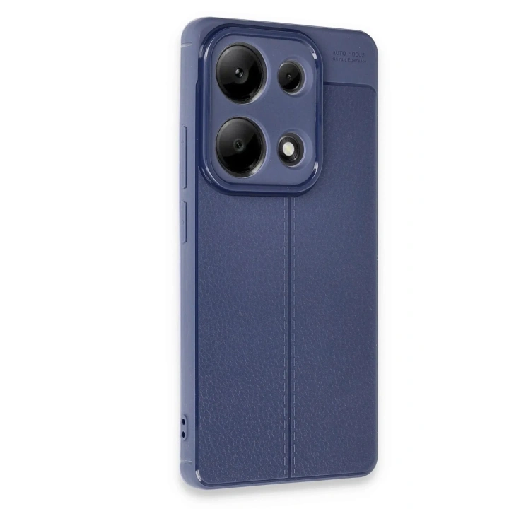 Mey İthalat®   Redmi Note 13 Pro 4G Kılıf Auto Focus Kapak - Lacivert
