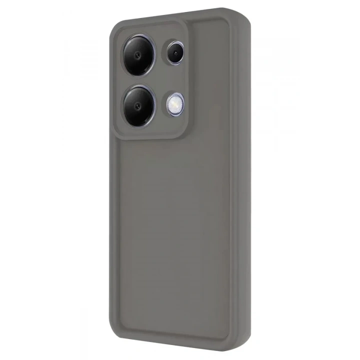 Mey İthalat®   Redmi Note 13 Pro 4G Kılıf Viera Silikon - Gri