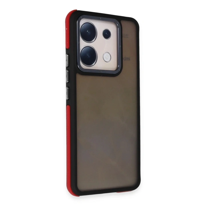 Mey İthalat®   Redmi Note 13 Pro 5G Harvel Kapak - Kırmızı