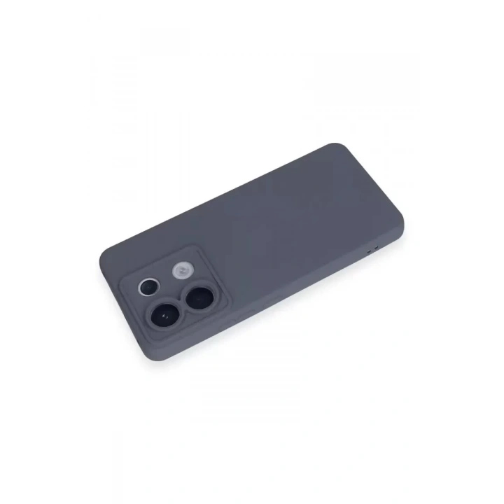 Mey İthalat®   Redmi Note 13 Pro 5G Kılıf Nano içi Kadife Silikon - Gri