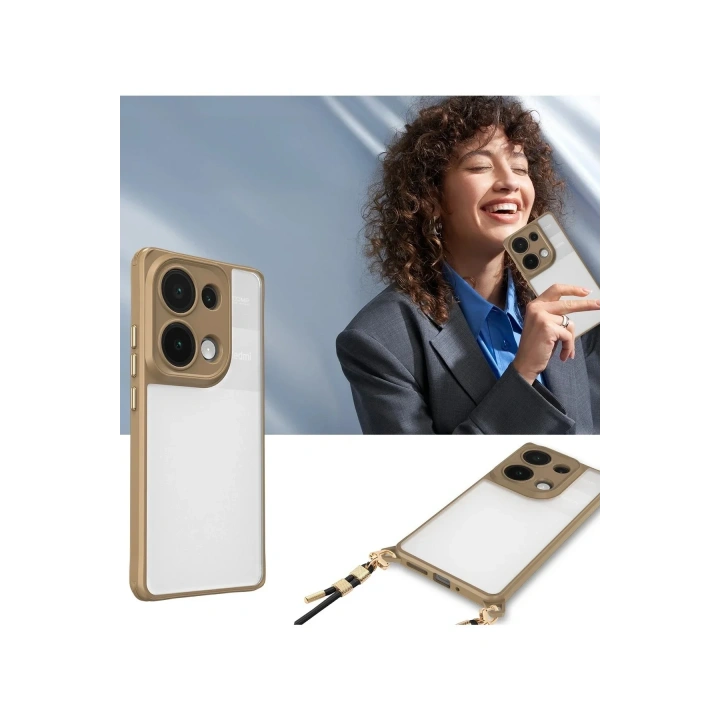 Mey İthalat®   Redmi Note 13 Pro 5G Kılıf Penta Silikon Kılıf - Şeffaf