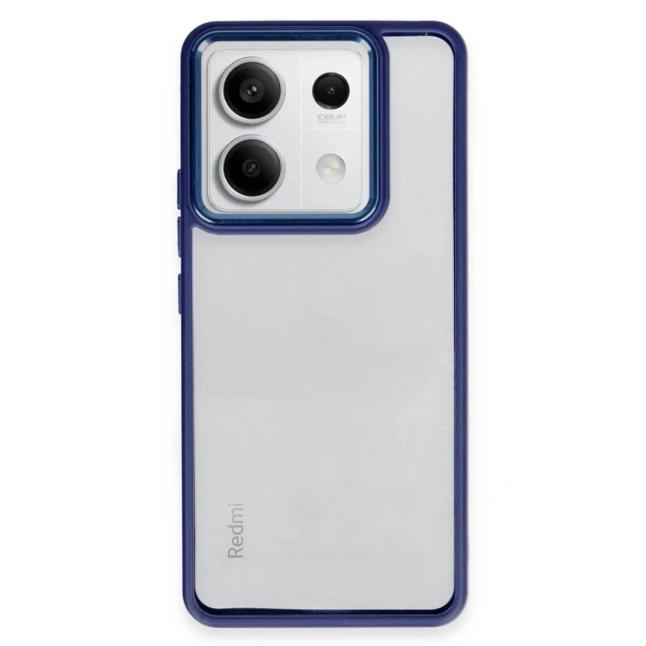 Mey İthalat®   Redmi Note 13 Pro 5G Kılıf Power Silikon - Lacivert