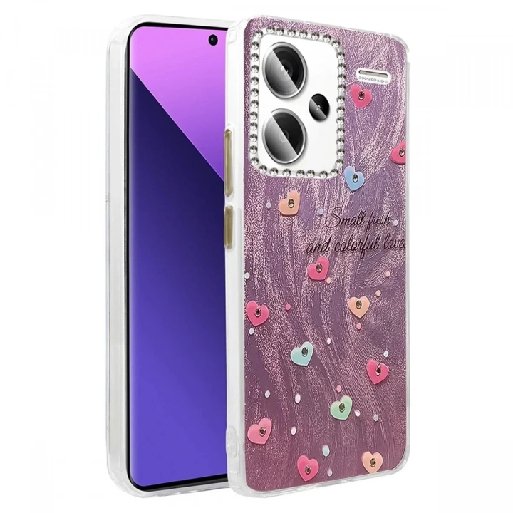 Mey İthalat®   Redmi Note 13 Pro Plus Kılıf Blade Aynalı Desenli Kapak - Desen 8