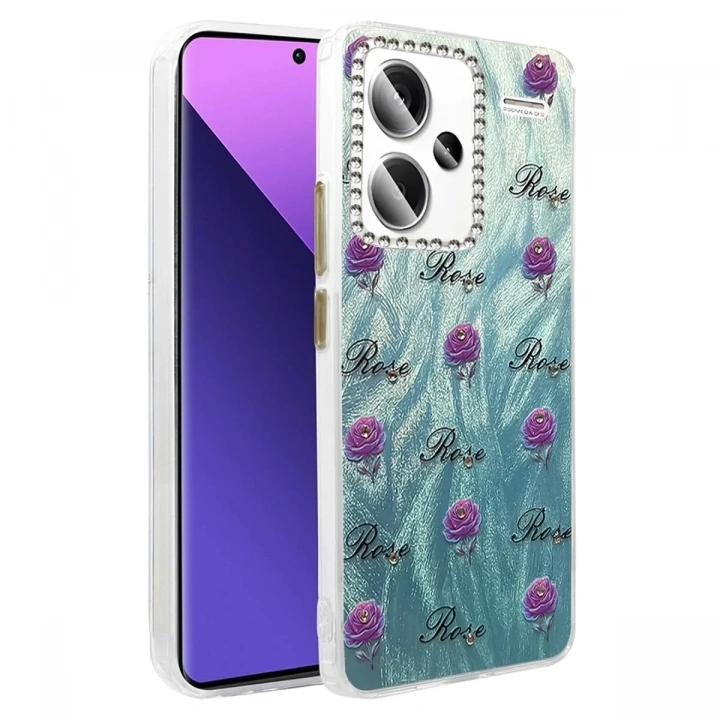 Mey İthalat®   Redmi Note 13 Pro Plus Kılıf Blade Aynalı Desenli Kapak - Desen 9