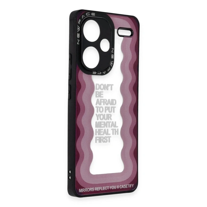 Mey İthalat®   Redmi Note 13 Pro Plus Kılıf Mirror Desenli Kapak - Mirror - 11