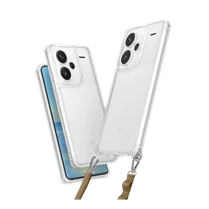 Mey İthalat®   Redmi Note 13 Pro Plus Kılıf Penta Silikon Kılıf - Şeffaf