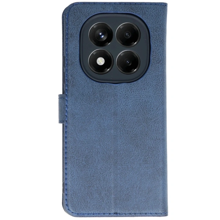 Mey İthalat®   Redmi Note 14 4G Kılıf Trend S Plus Kapaklı Kılıf - Lacivert