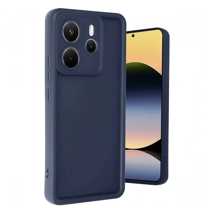 Mey İthalat®   Redmi Note 14 4G Kılıf Viera Silikon - Lacivert