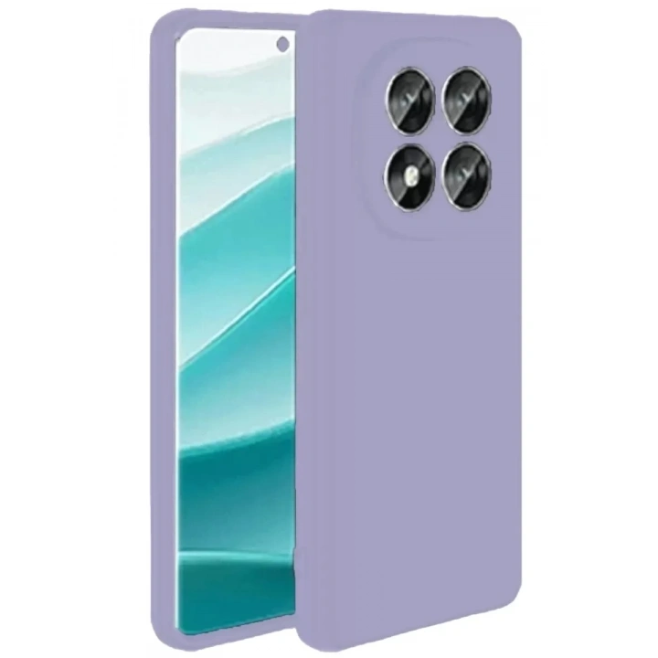 Mey İthalat®   Redmi Note 14 Pro 4G Kılıf First Silikon - Lila