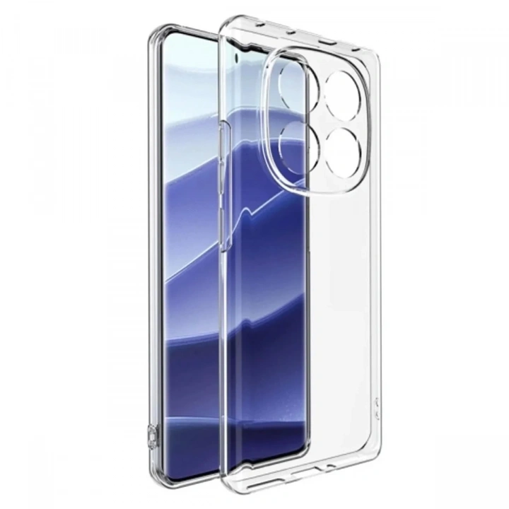 Mey İthalat®   Redmi Note 14 Pro 4G Kılıf Lüx Şeffaf Silikon