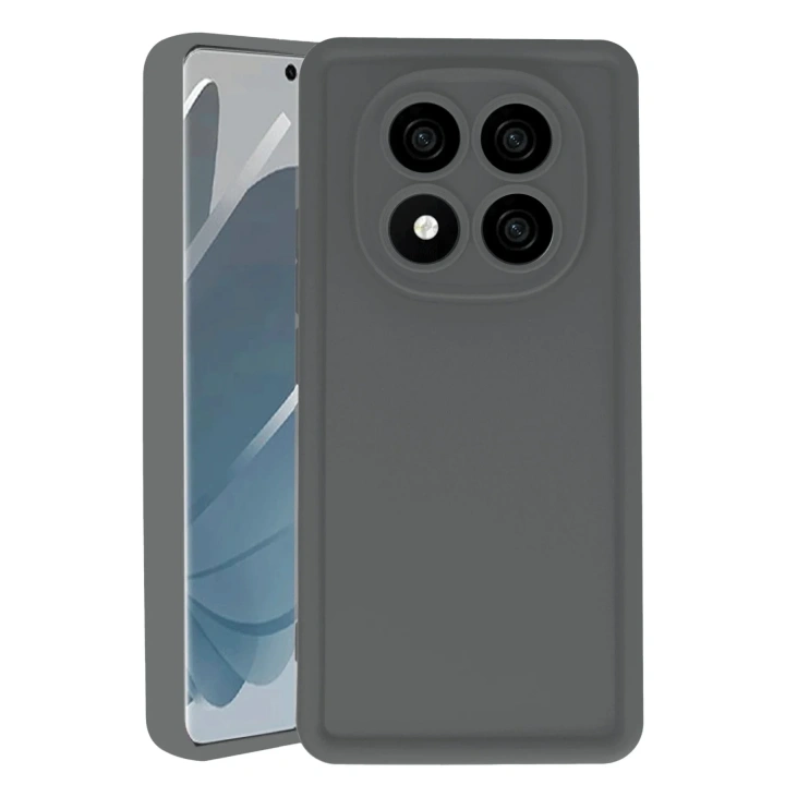 Mey İthalat®   Redmi Note 14 Pro 4G Kılıf Viera Silikon - Gri