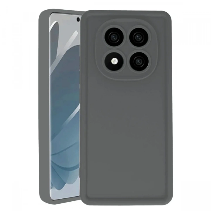 Mey İthalat®   Redmi Note 14 Pro 4G Kılıf Viera Silikon - Gri
