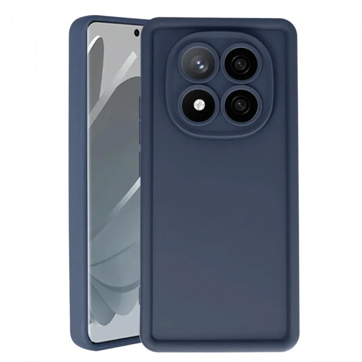 Mey İthalat®   Redmi Note 14 Pro 4G Kılıf Viera Silikon - Lacivert