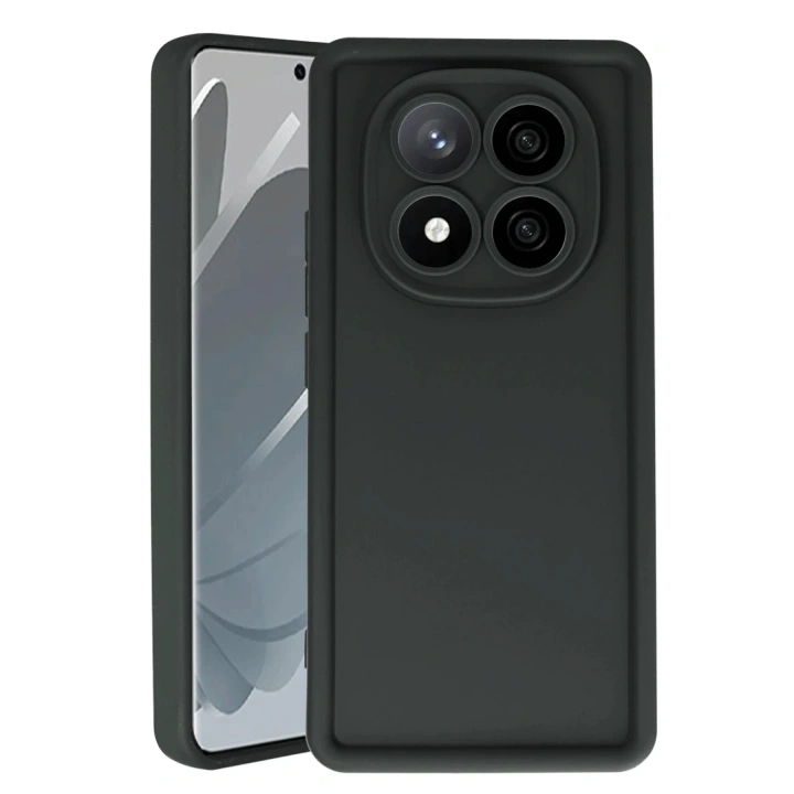 Mey İthalat®   Redmi Note 14 Pro 4G Kılıf Viera Silikon - Siyah