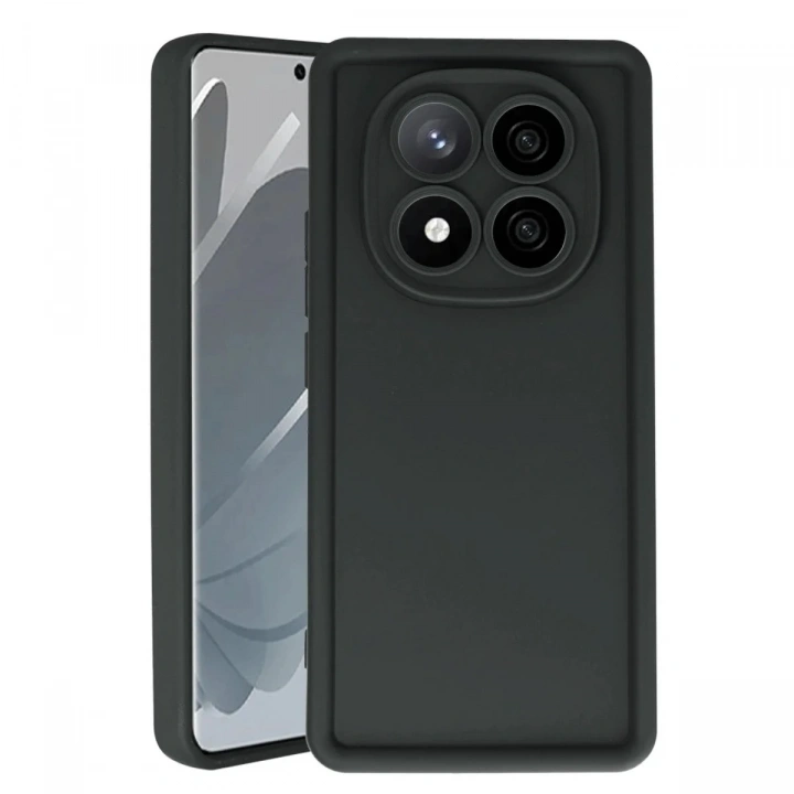 Mey İthalat®   Redmi Note 14 Pro 4G Kılıf Viera Silikon - Siyah