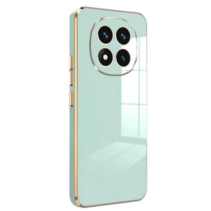 Mey İthalat®   Redmi Note 14 Pro 4G Kılıf Volet Silikon - Açık Yeşil