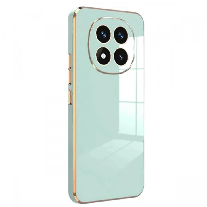 Mey İthalat®   Redmi Note 14 Pro 4G Kılıf Volet Silikon - Açık Yeşil