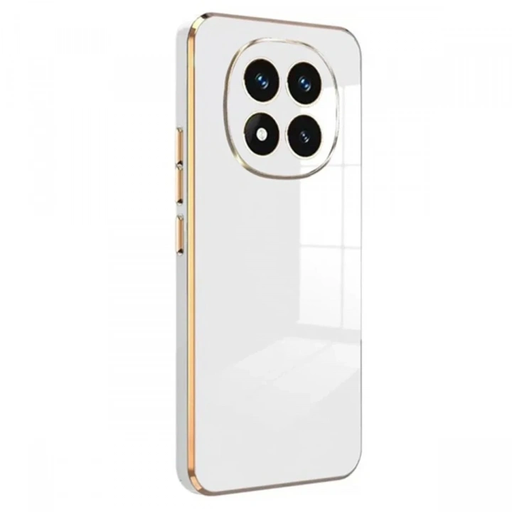 Mey İthalat®   Redmi Note 14 Pro 4G Kılıf Volet Silikon - Beyaz