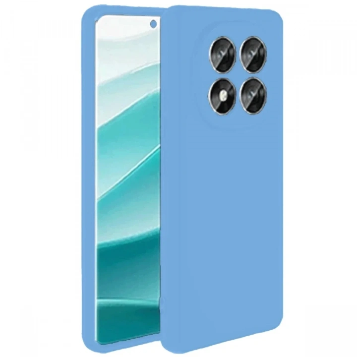 Mey İthalat®   Redmi Note 14 Pro 5G Kılıf First Silikon - Mavi