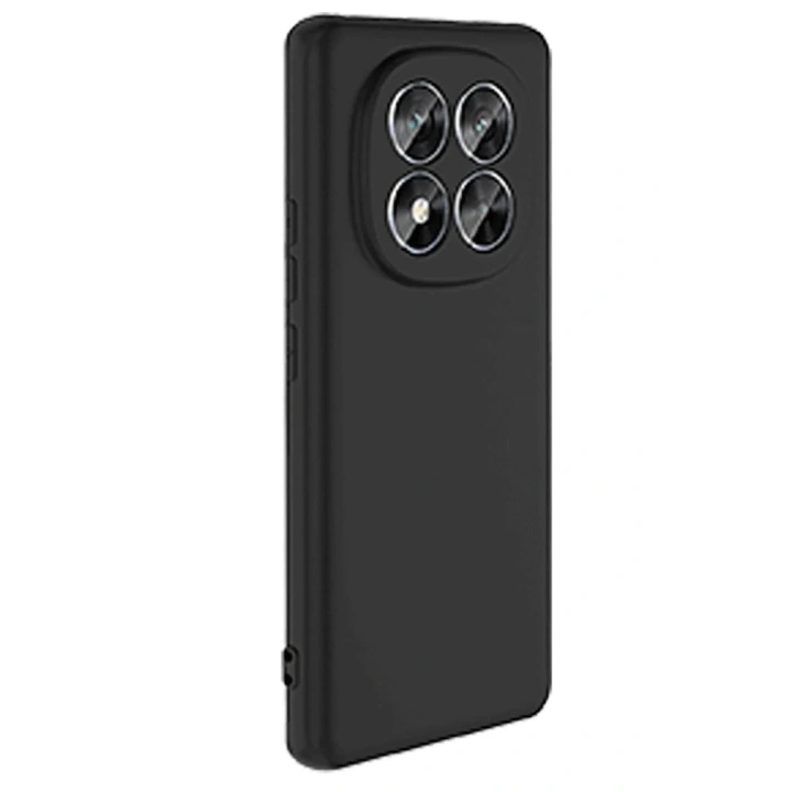 Mey İthalat®   Redmi Note 14 Pro 5G Kılıf Nano içi Kadife Silikon - Siyah