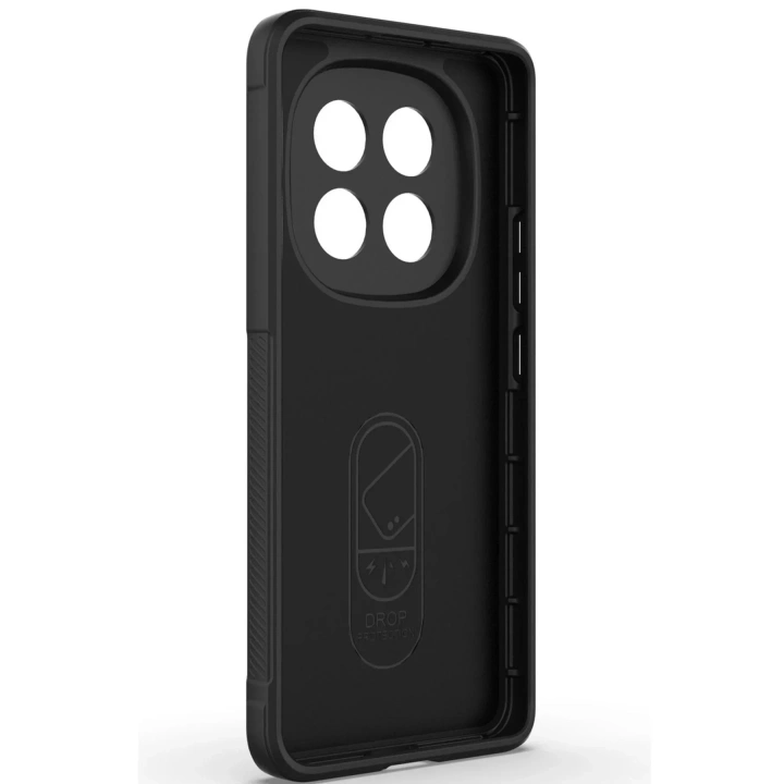 Mey İthalat®   Redmi Note 14 Pro 5G Kılıf Optimum Silikon - Siyah